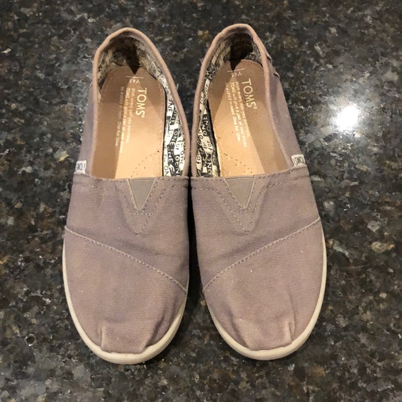 Toms Other - Girls Grey Toms